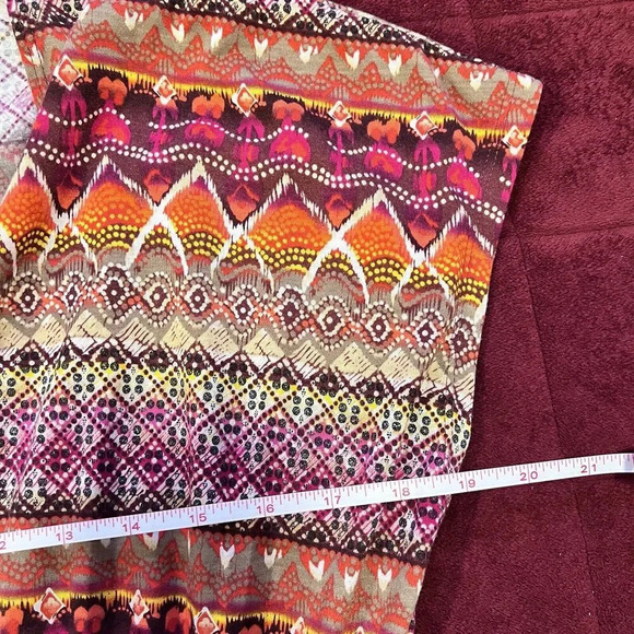 Christine V Mini Dress Womens Size Large V-Neck Short Sleeve - Picture 9 of 9